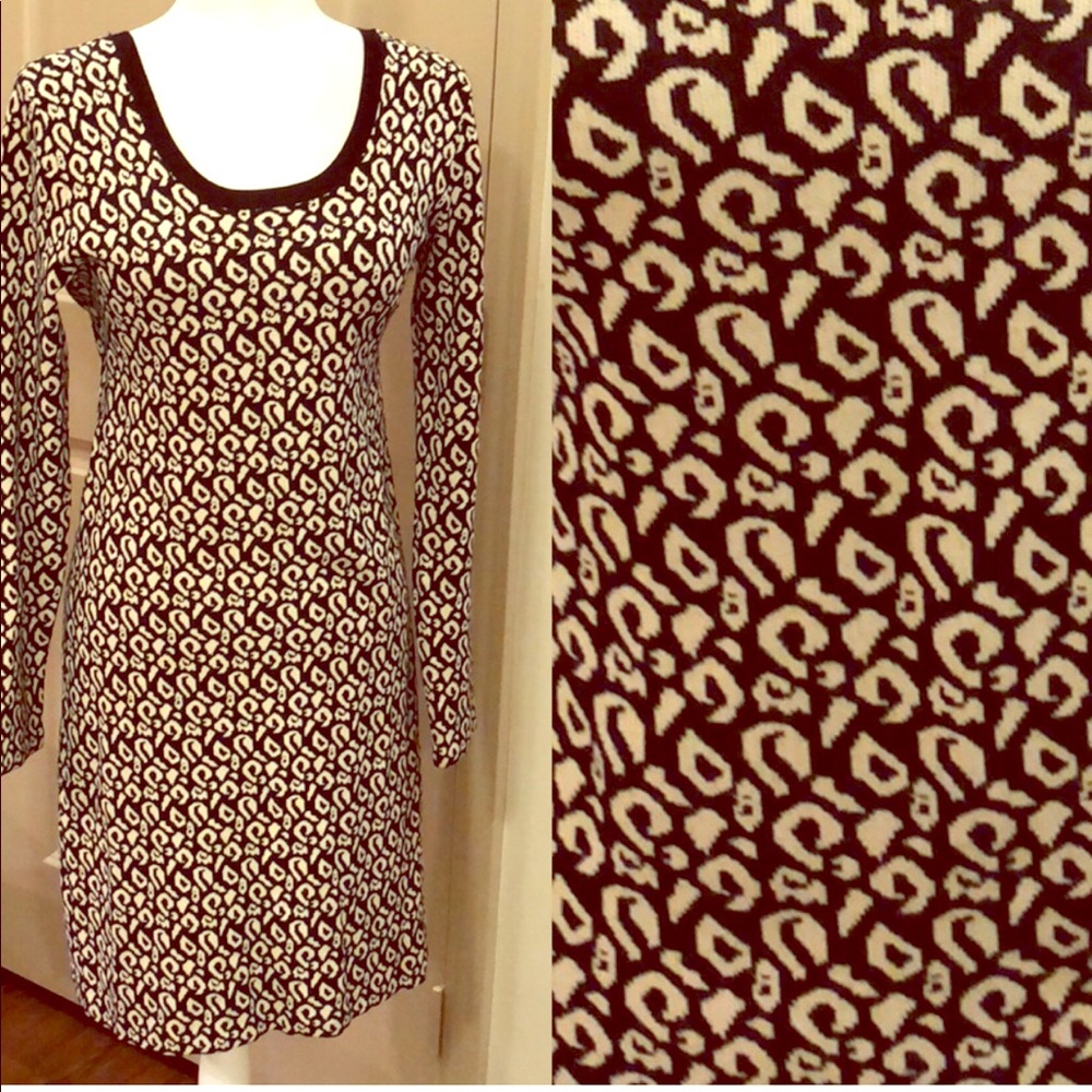 Cheetah print sweater dress-Banana Republic ♥️🖤